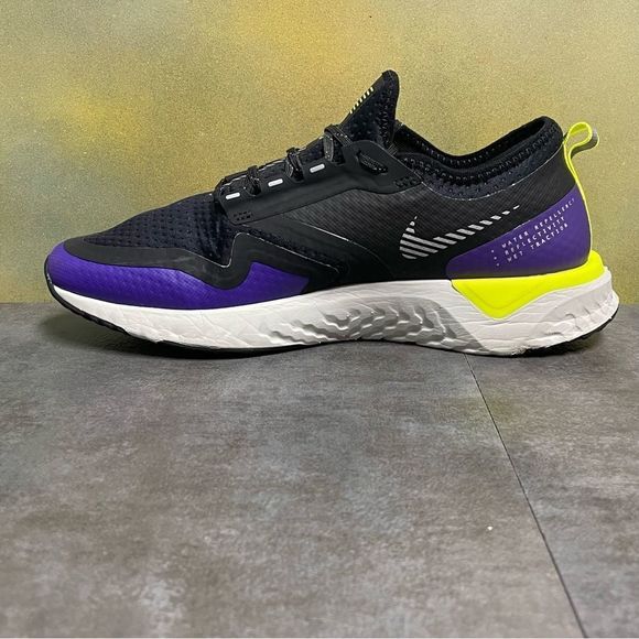Nike Odyssey React 2 Shield BQ1672-002 Women's Black & Purple Running Shoe Sz 9M - Picture 9 of 16